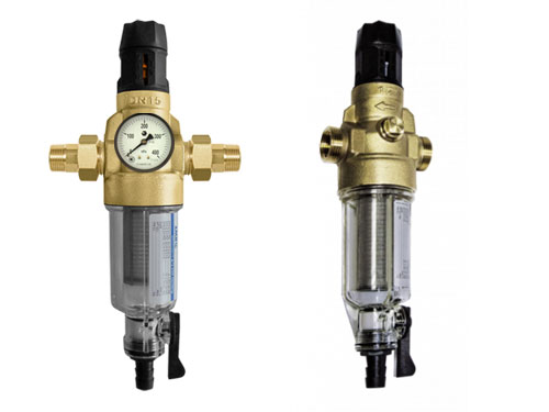 Protector mini C/R HWS – фильтр BWT для холодной воды с прямой промывкой и редуктором давления
