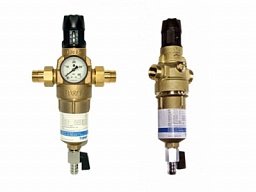 Protector mini H/R HWS – фильтр BWT для горячей воды с прямой промывкой и редуктором давления